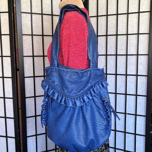 “Red” by Marc Ecko Blue Shoulder Bag - Picture 7 of 16